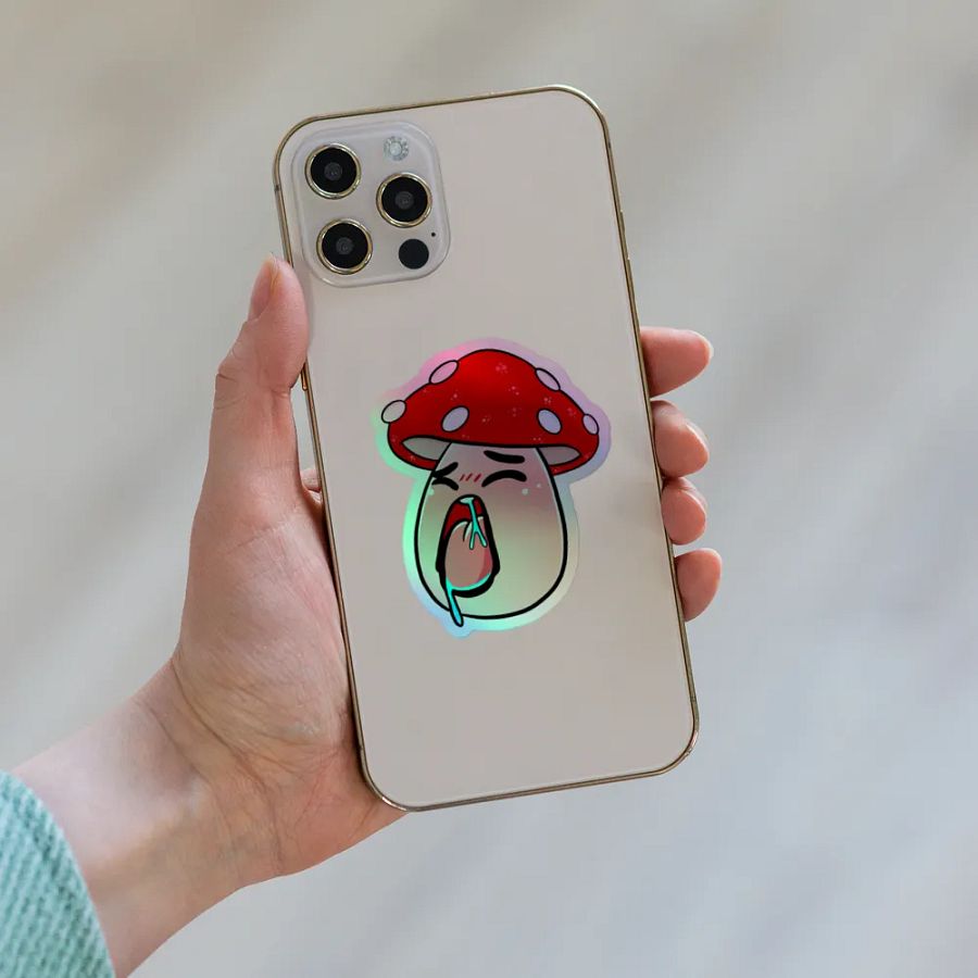 Yummy Mushroom Sticker product image (8)