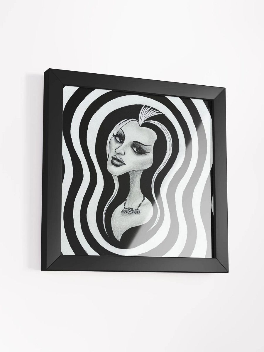 Swirlin Lil framed print product image (3)