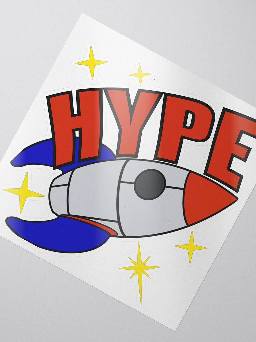 Hype Rocket Kiss Cut Sticker product image (2)
