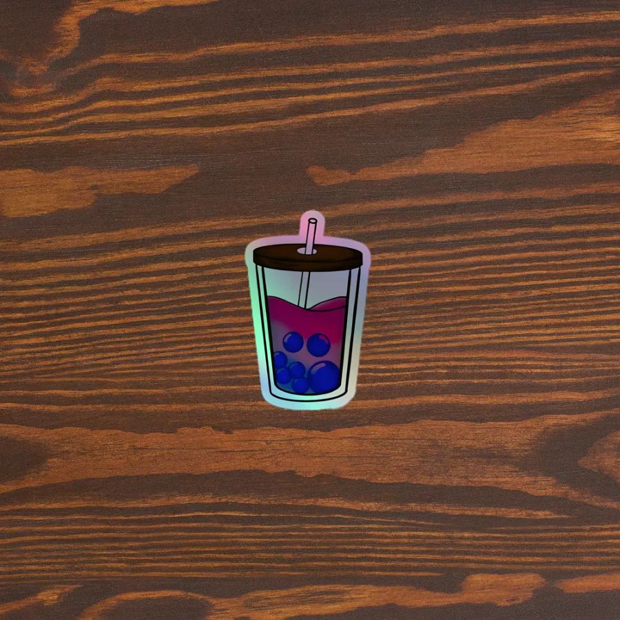 Bi Pride Bewitching Bubble Tea Sticker Set product image (2)