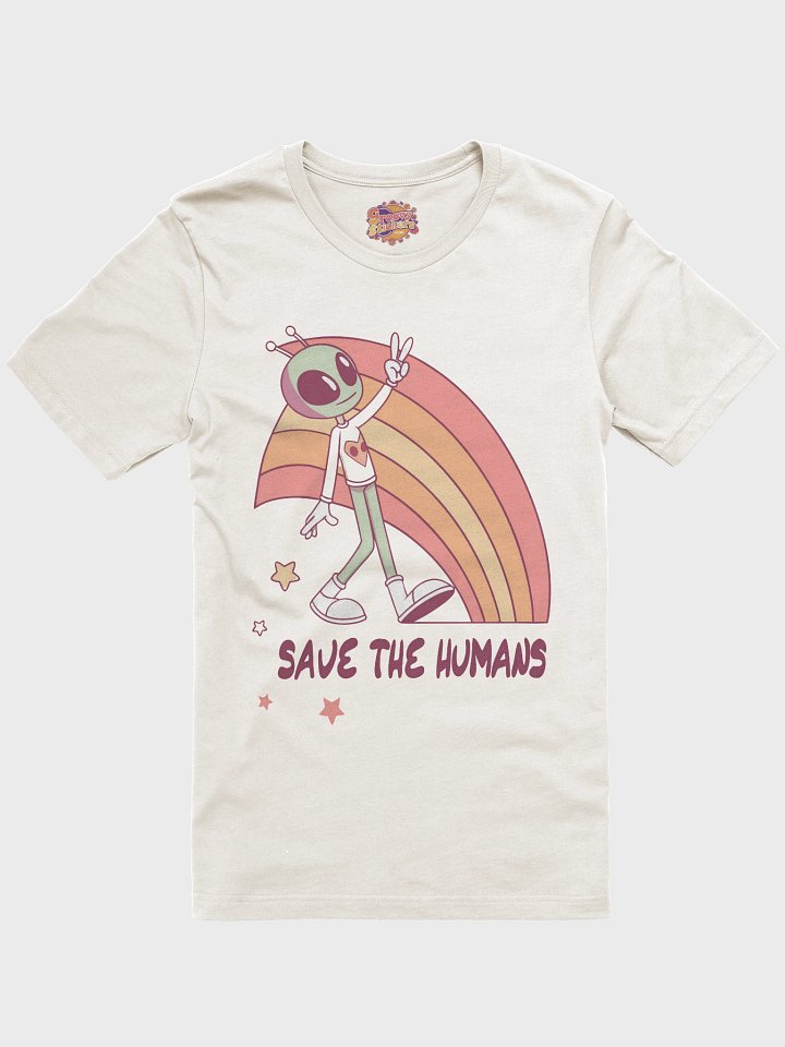 Save the Humans Alien T-Shirt product image (1)