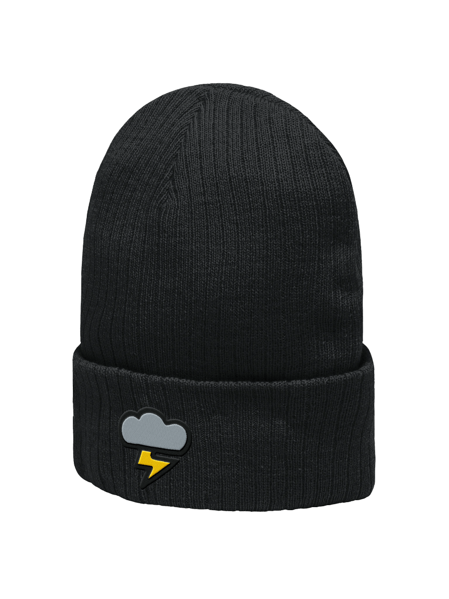 Electric Sky Ribbed Beanie product image (2)
