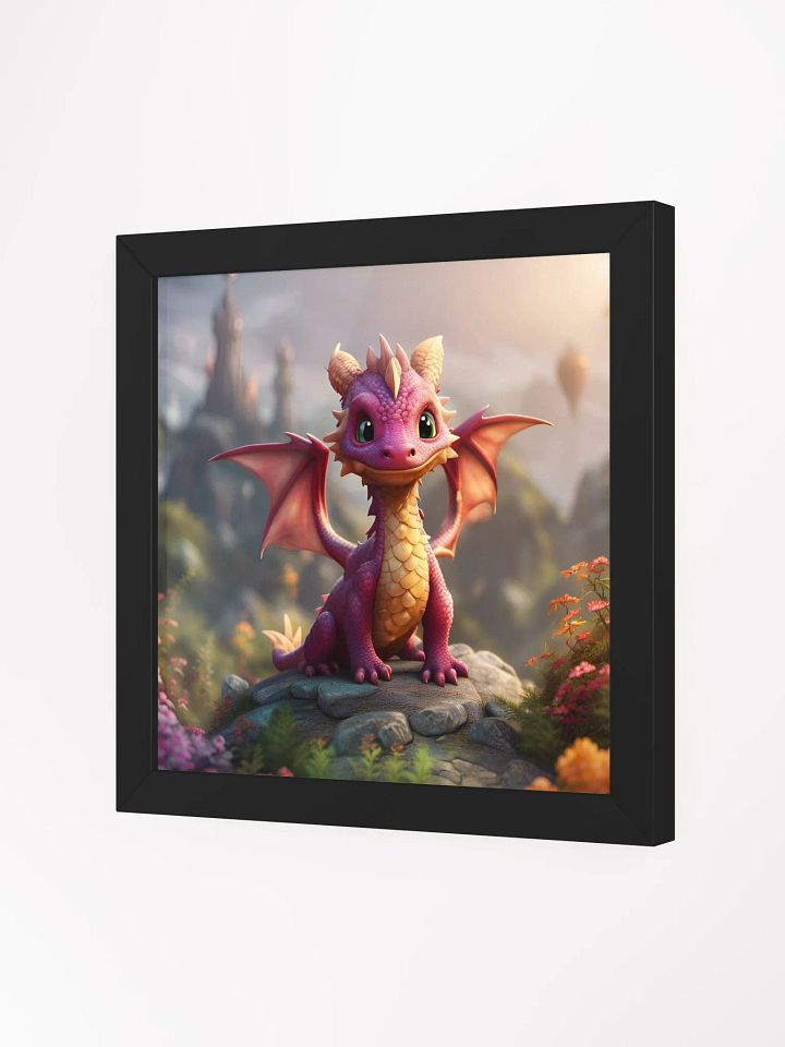 Framed Purple Dragon Poster product image (13)