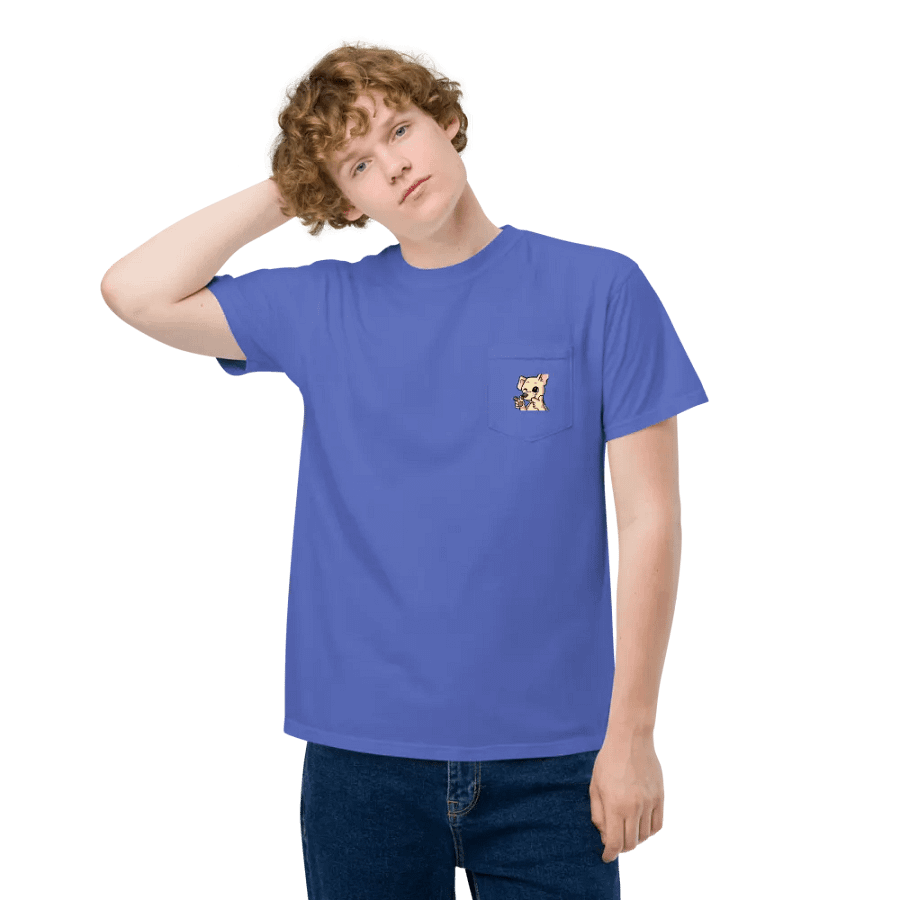 isherwHey Unisex Pocket T product image (90)