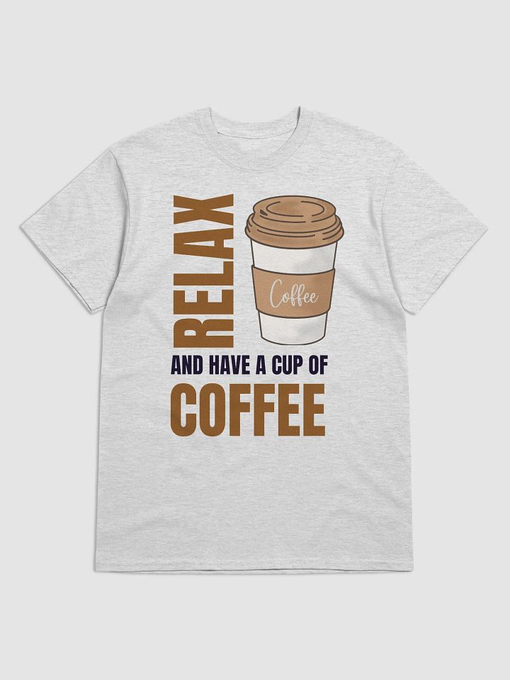 Relax & Sip Coffee Graphic Tee product image (73)