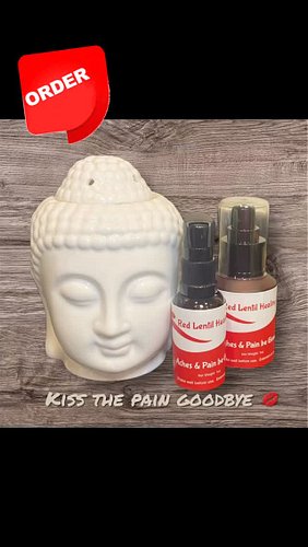 Kiss the pain away! One of our most popular items is available so you can be out this summer pain free. Link in bio 💫#redlent...