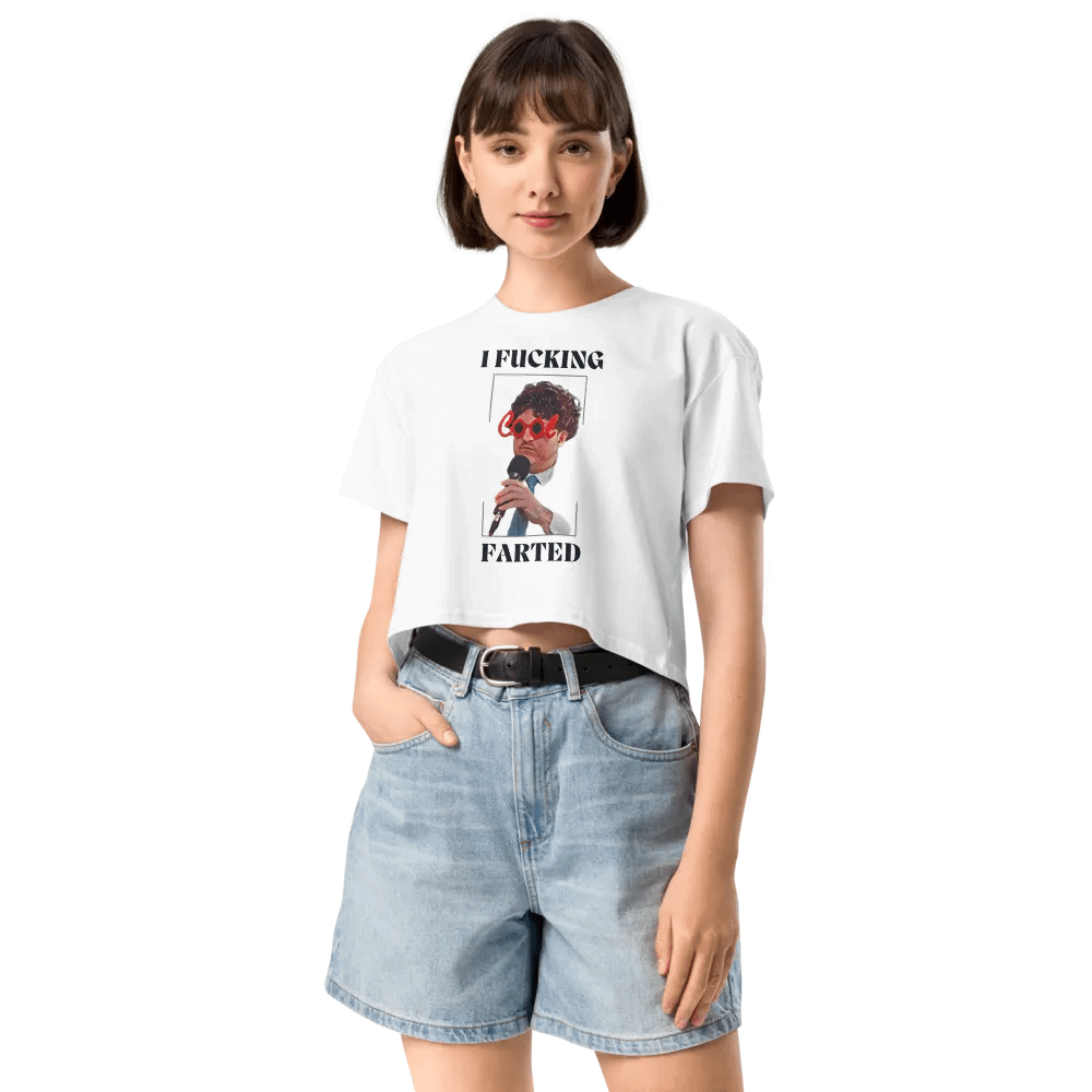 I F****** Farted Crop Top - Light product image (82)