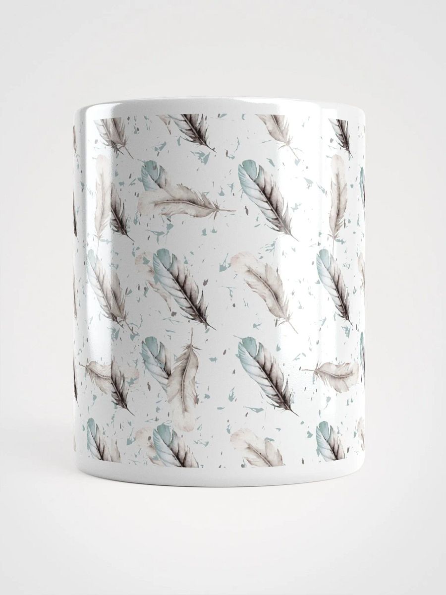 Feathered Dreams White Glossy Mug product image (5)
