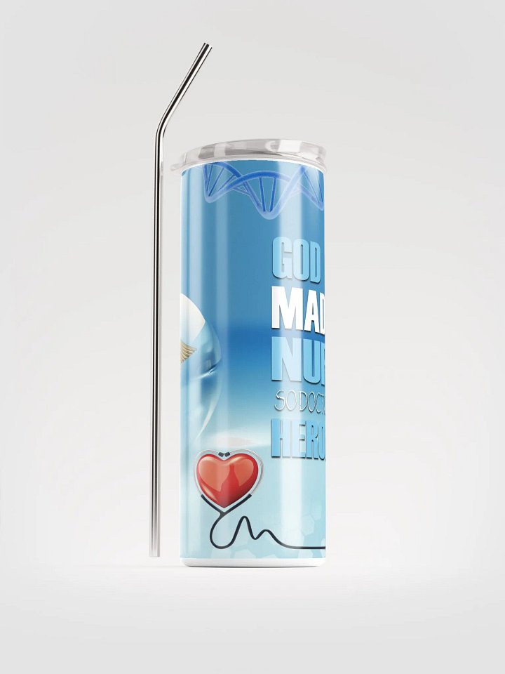 God Made Nurses Tumbler product image (1)