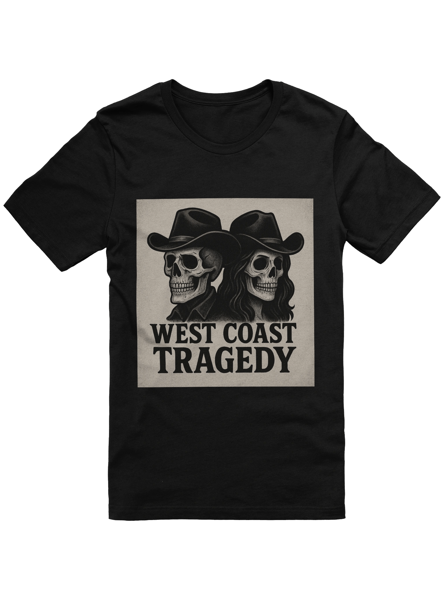West Coast Tragedy Skeleton T-Shirt product image (1)