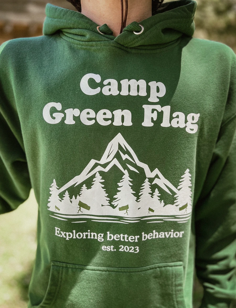 Camp Green Flag Unisex Hoodie product image (2)