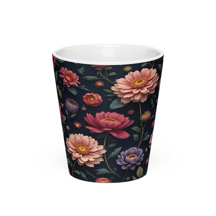 Floral Coffee Mug – Pink Blossom Ceramic Latte Cup for Kitchen & Dining Décor product image (3)