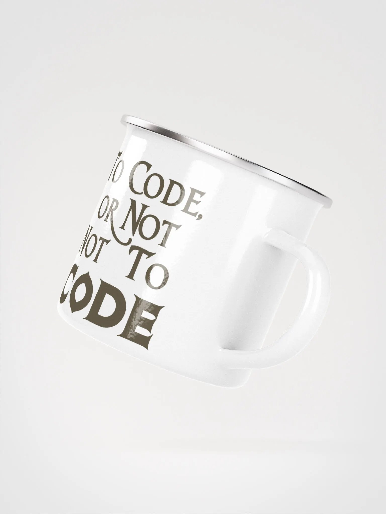 The Coder's Soliloquy Mug: To Code or Not to Code product image (2)