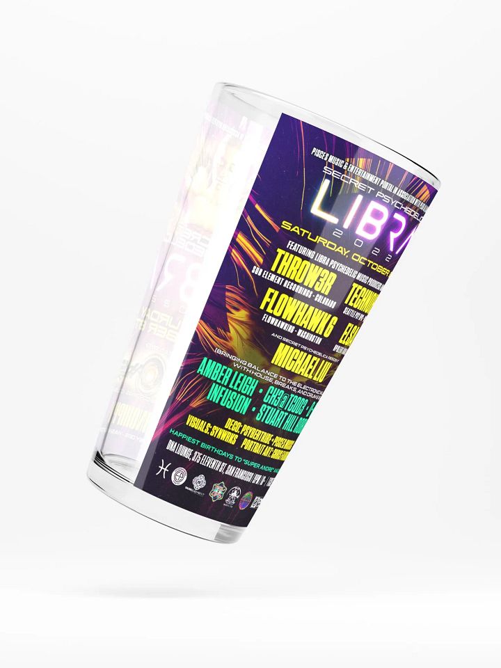 Libra 2022 Shaker Pint Glass product image (2)