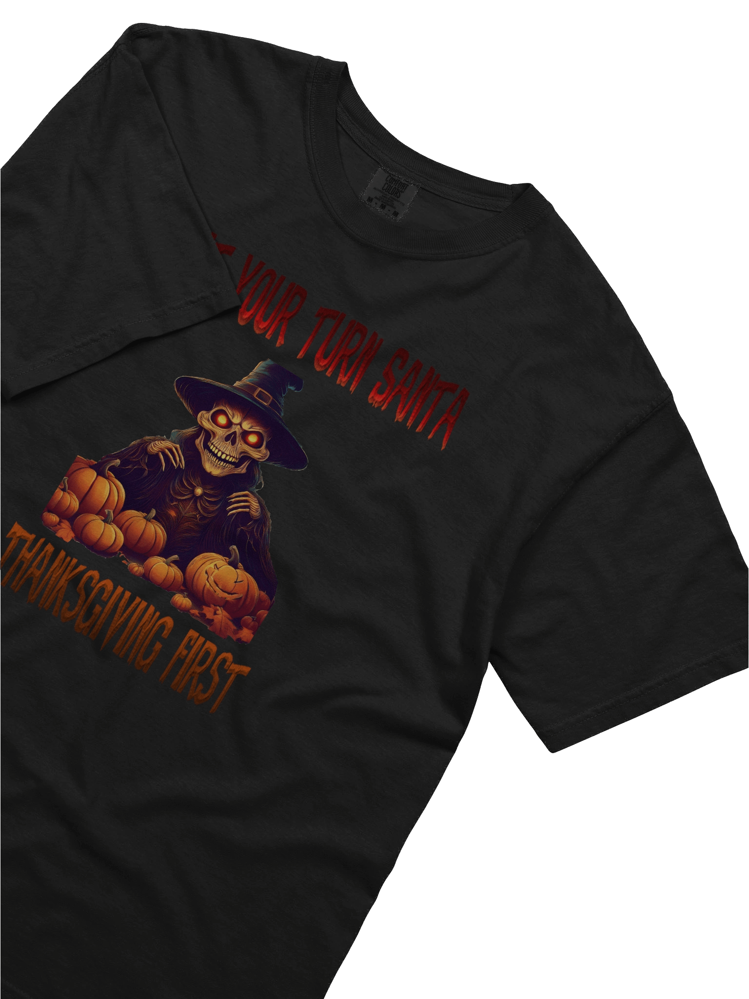 Witchy Skeleton Thanksgiving T-Shirt product image (30)