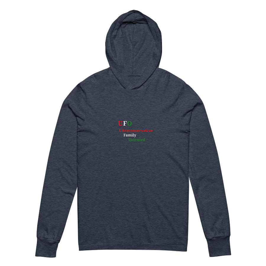 UFO Ultraconservative Family Oriented Hooded Tee product image (2)