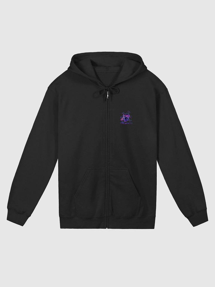 Gewalt ist keine Lösung Zipper-Hoodie product image (1)
