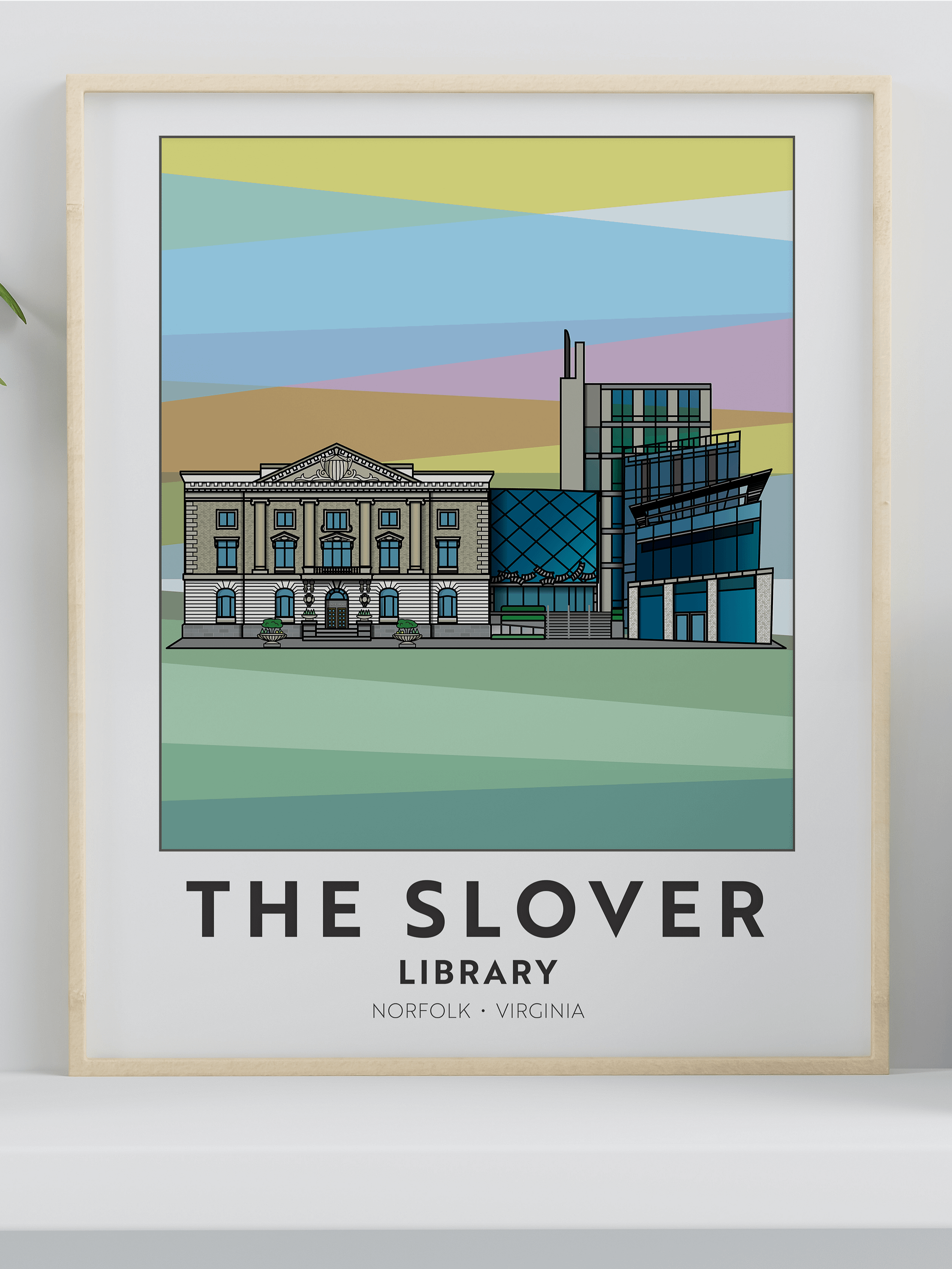 Slover Library Art Print product image (1)