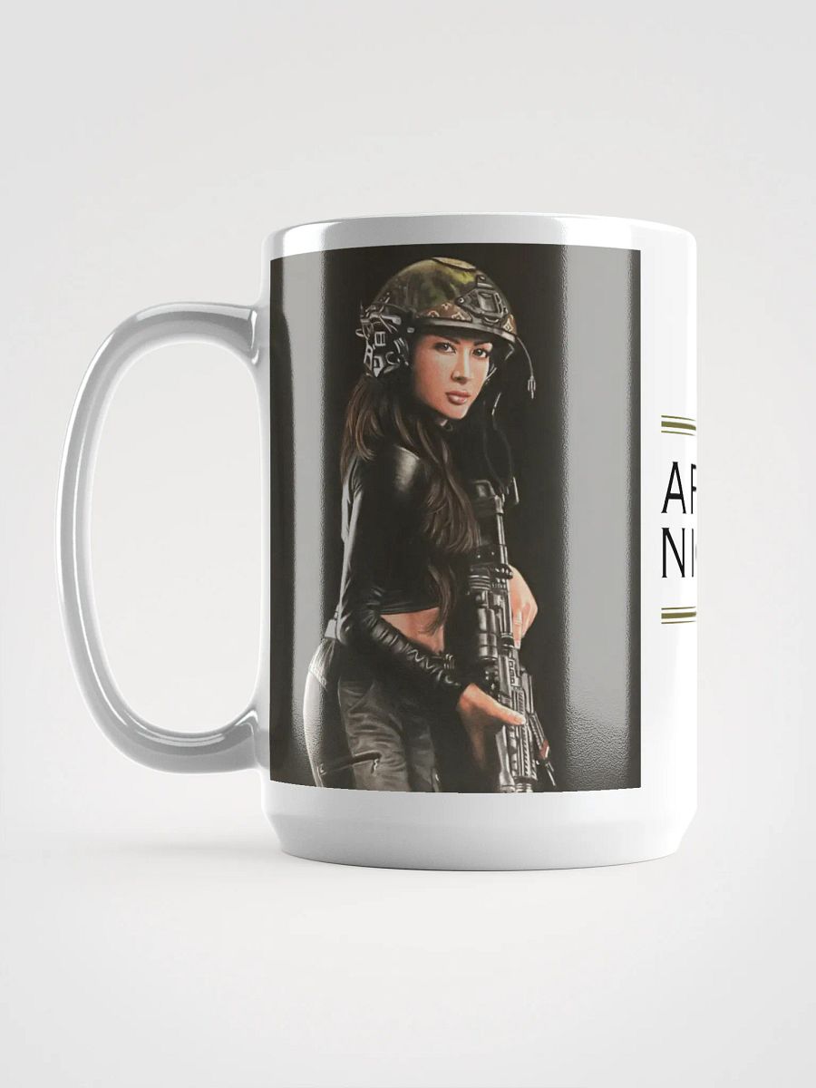 Shadow Hunter - April Nicol Pastel Portrait Mug (15 oz) product image (6)
