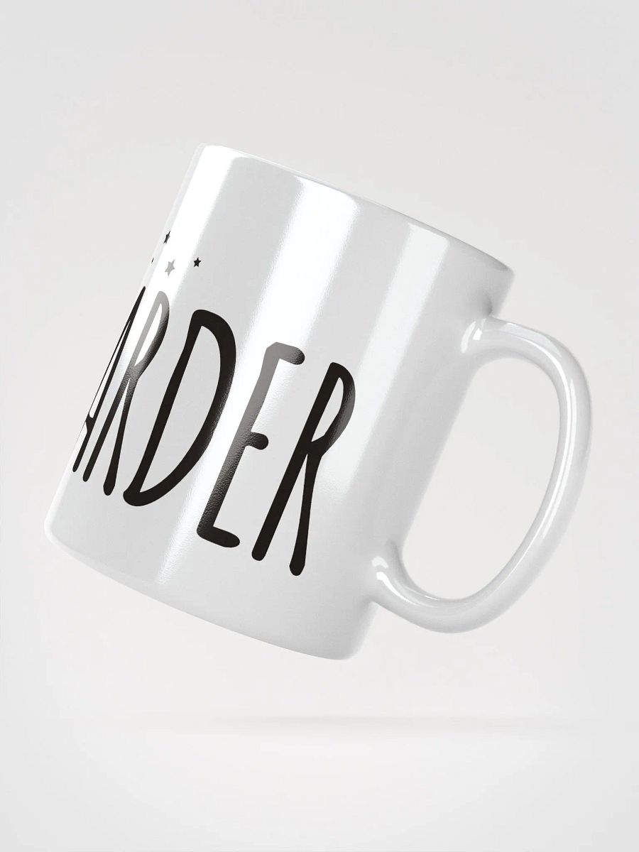 Stream Smarter Not Harder Mug Black Text product image (7)