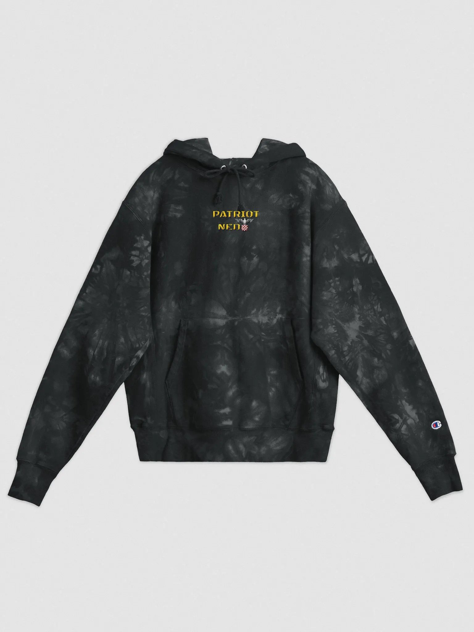 Patriotic Eagle Tie-Dye Hoodie product image (1)
