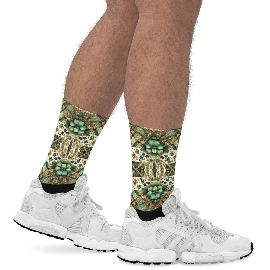 Green Kaleidoscope Dream Socks product image (19)