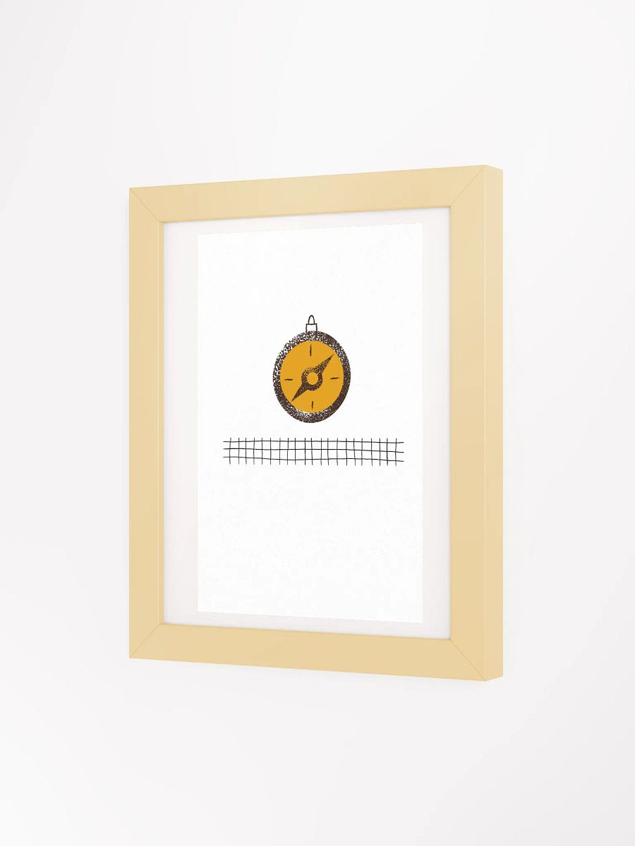 Ethereal Compass Framed Matte Poster product image (89)