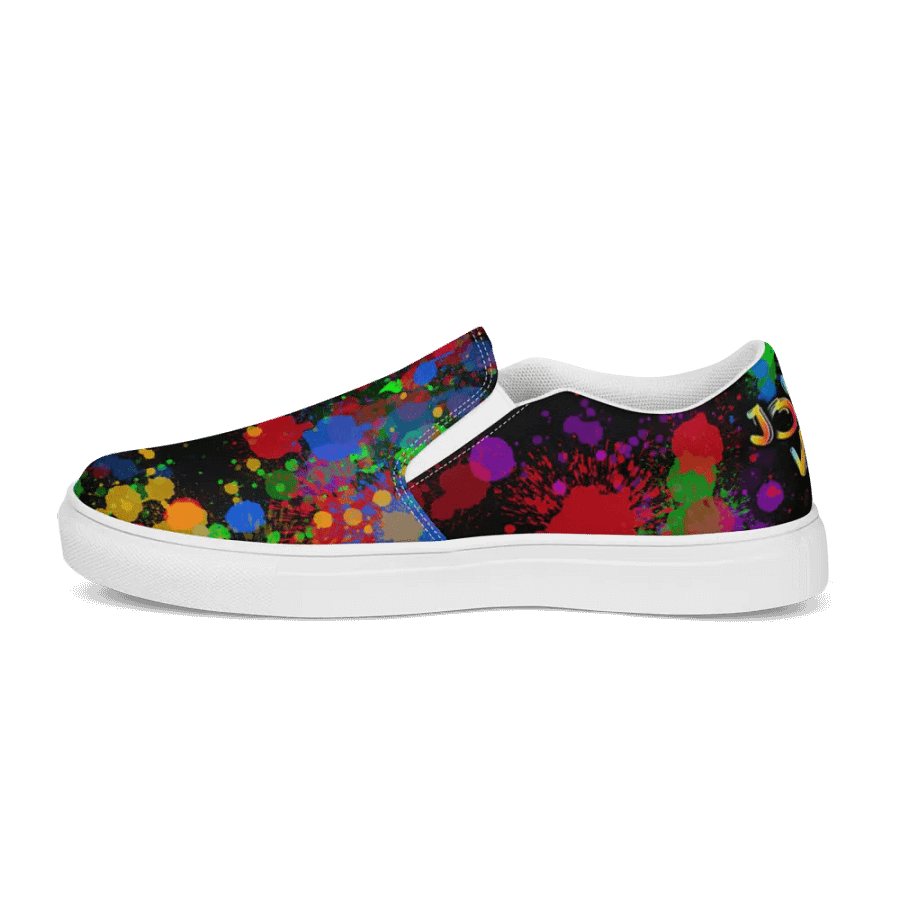 JokersVibe Graffiti Style Slip-On Shoes product image (4)