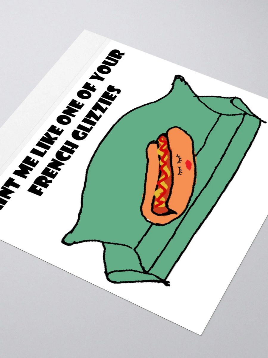 French Glizzy Sticker product image (3)