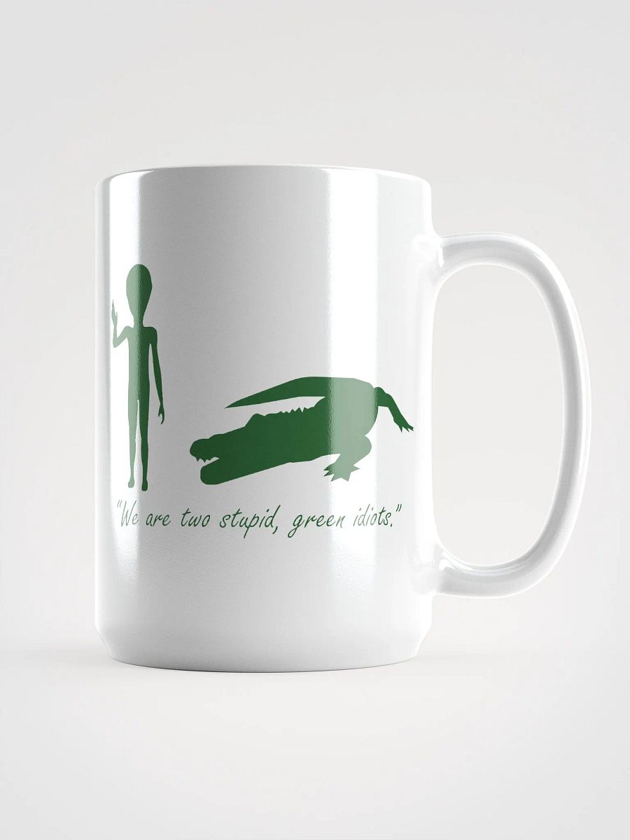 Two Stupid Green Idiots Mug product image (1)
