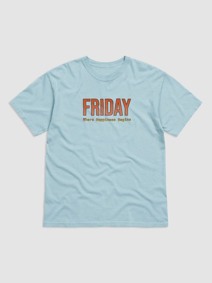 Funny Friday T-shirt - Bright colors – Where Happiness Begins product image (2)