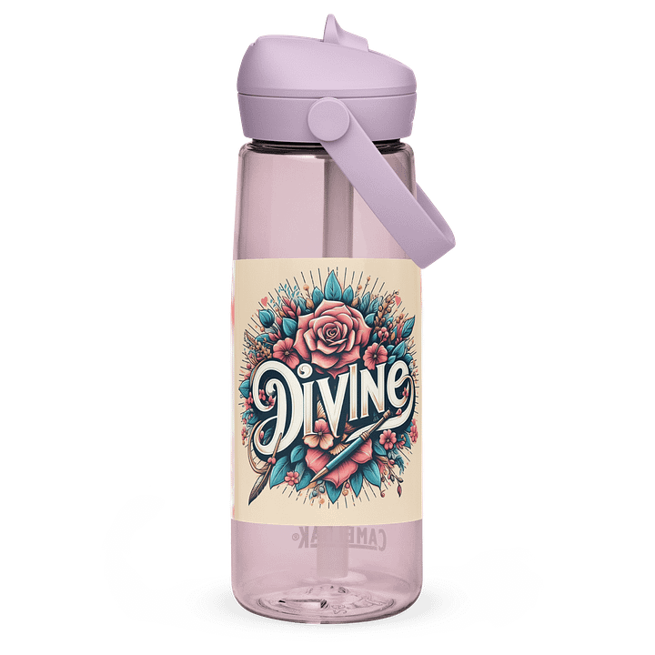 Divine Floral Elegance Water Bottle product image (2)