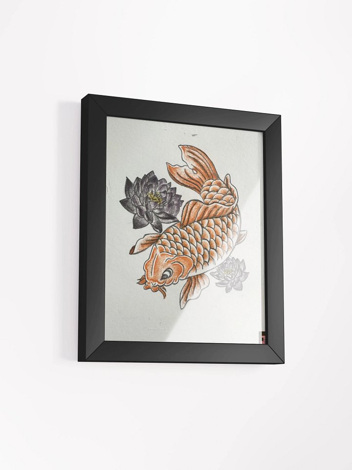 "Koi Fish" Framed Poster Print product image (2)
