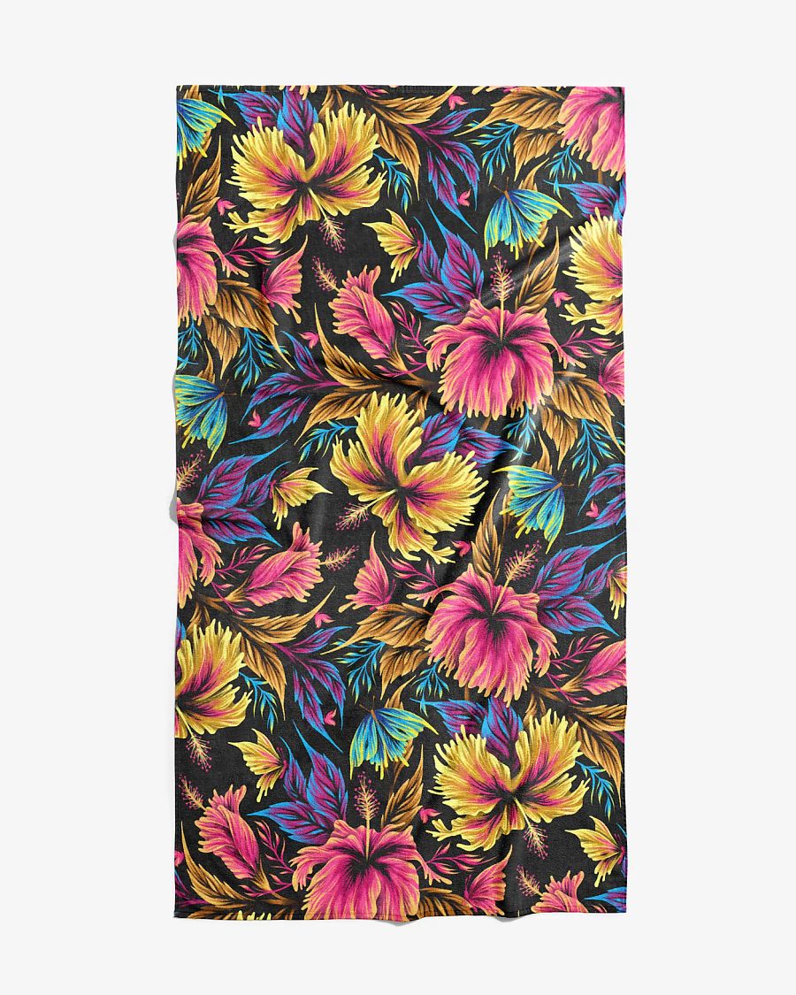 Beach Towel - Hibiscus & Butterflies / Multi-color product image (1)