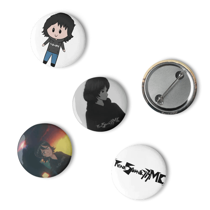 ReneSkunk777MC - Assorted Pin Buttons product image (2)