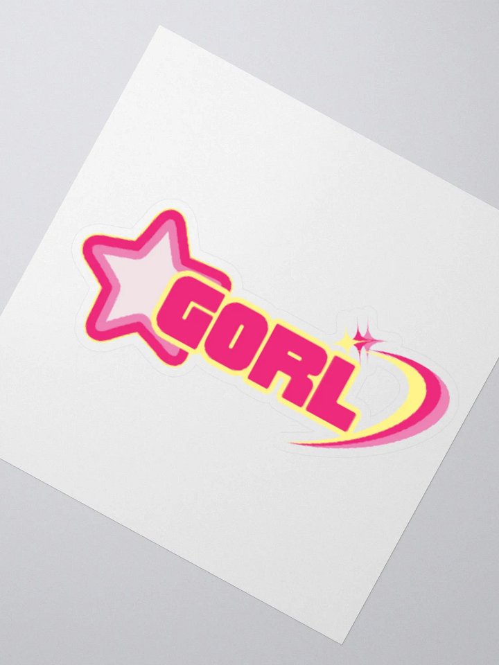 Whimsical GORL Kiss Cut Stickers product image (4)