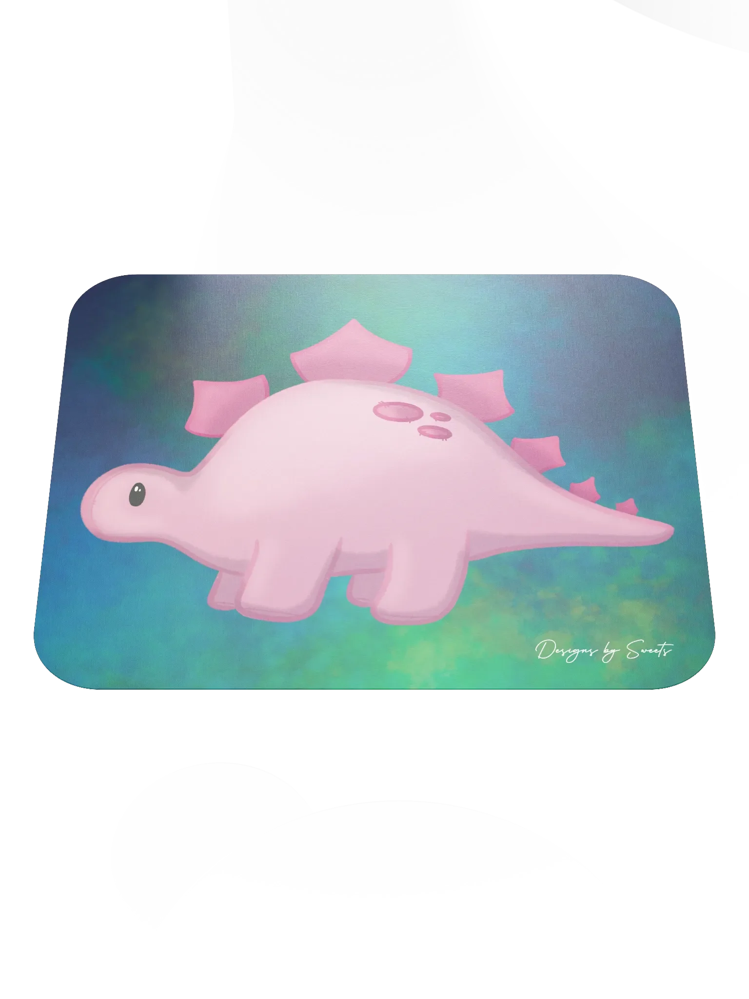 Cozy Stegosaurus Plushie Mouse Pad product image (1)