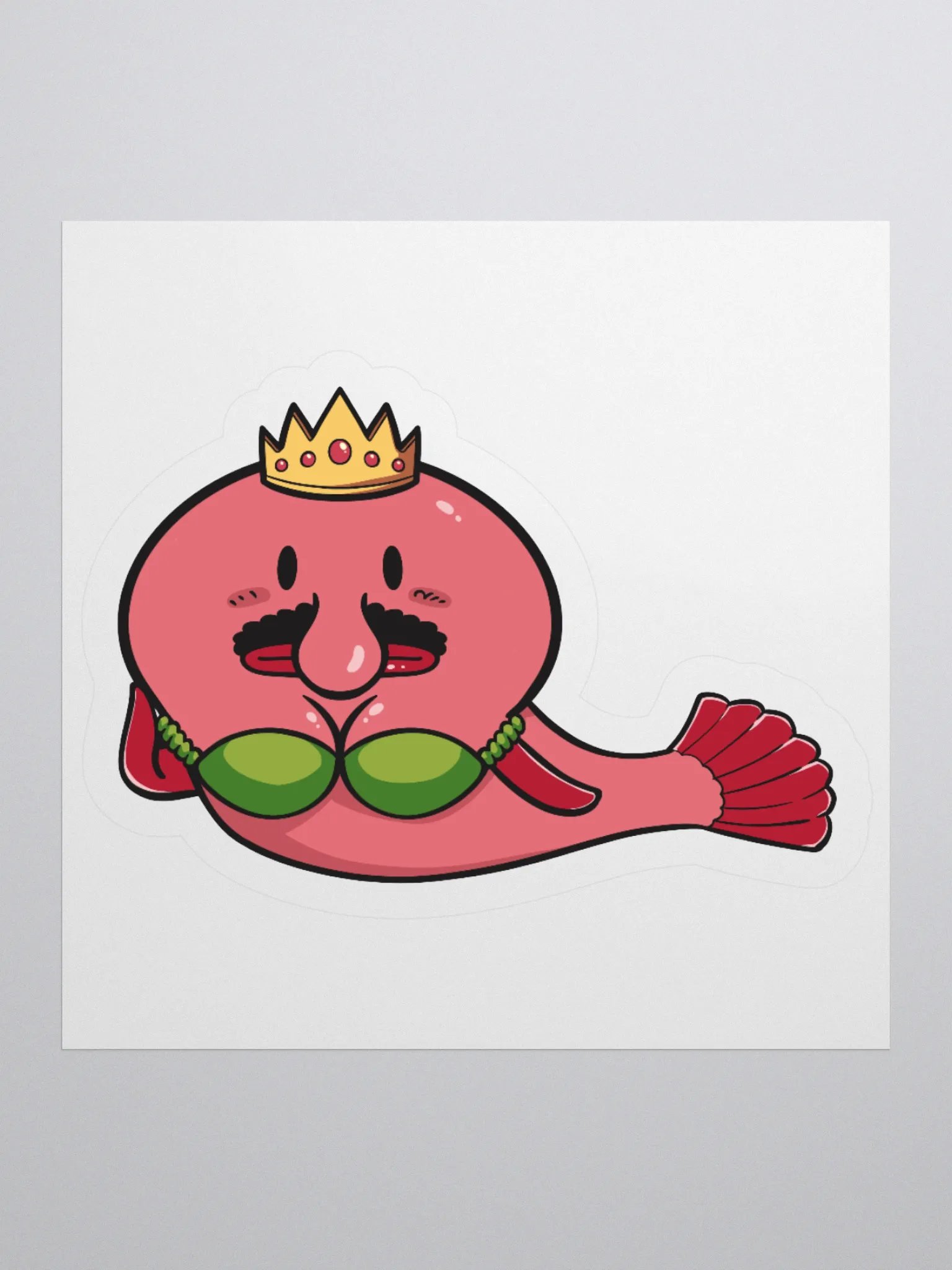 Hot Blobfish Sticker (French Girls Edition) product image (1)