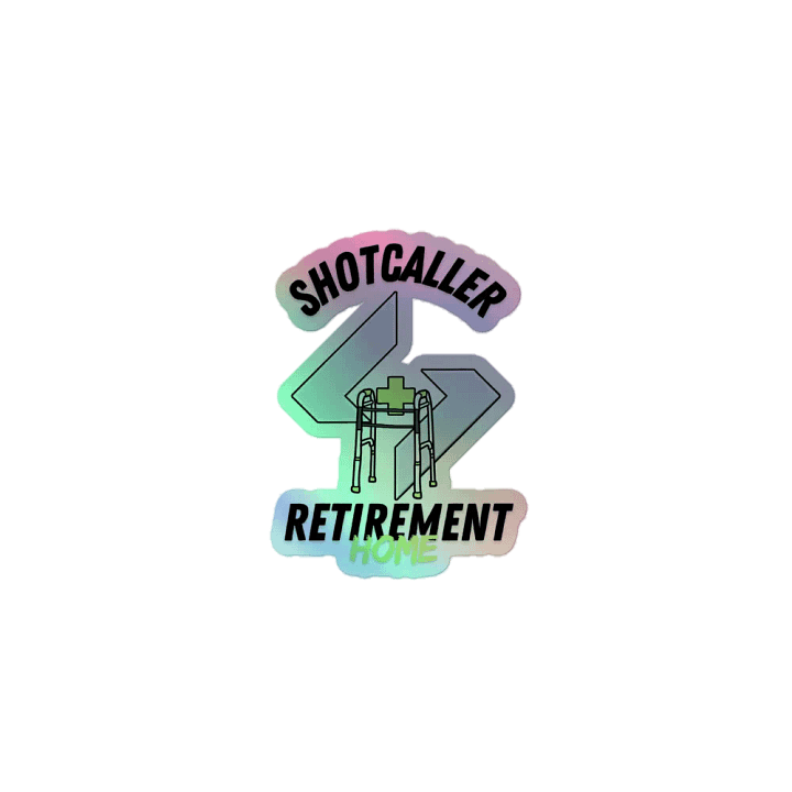 Retirement Home Halo Sticker product image (1)