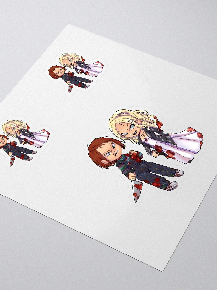 Chucky and Tiffany Stickers product image (8)