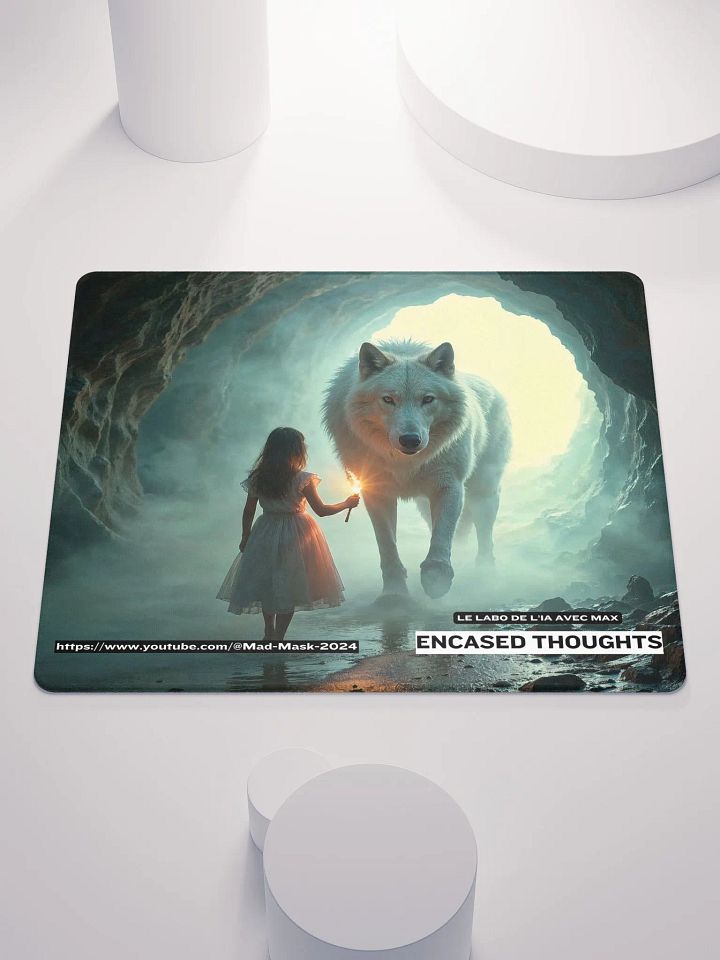 Mouse Pad Gaming Eyes of the Wolf product image (1)