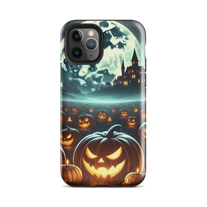 Haunted Pumpkin Patch iPhone Tough Case - Halloween Night Design product image (25)