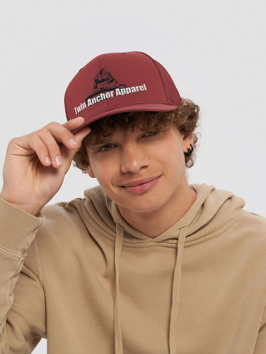 Black Athena tug Richardson Trucker Hat product image (6)