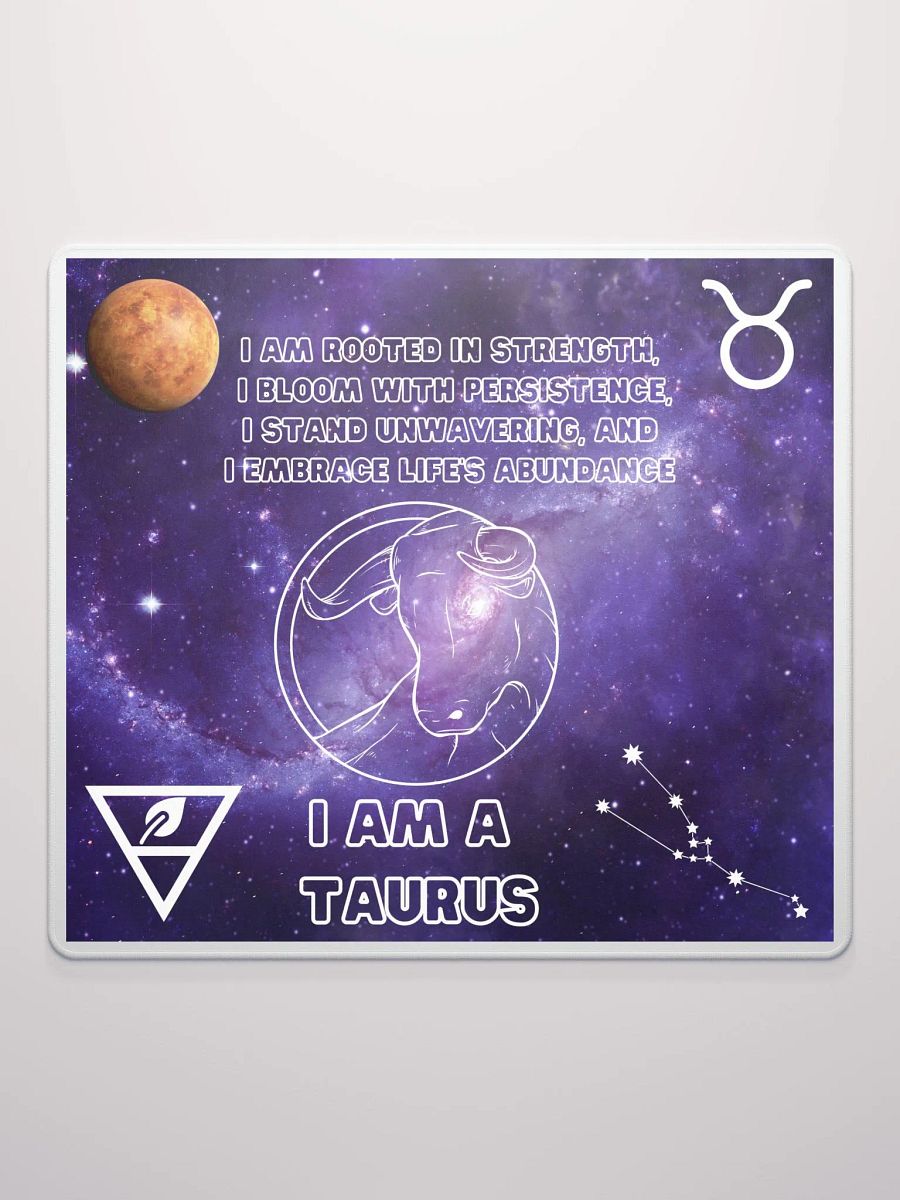 I am A Taurus Mousepad product image (2)
