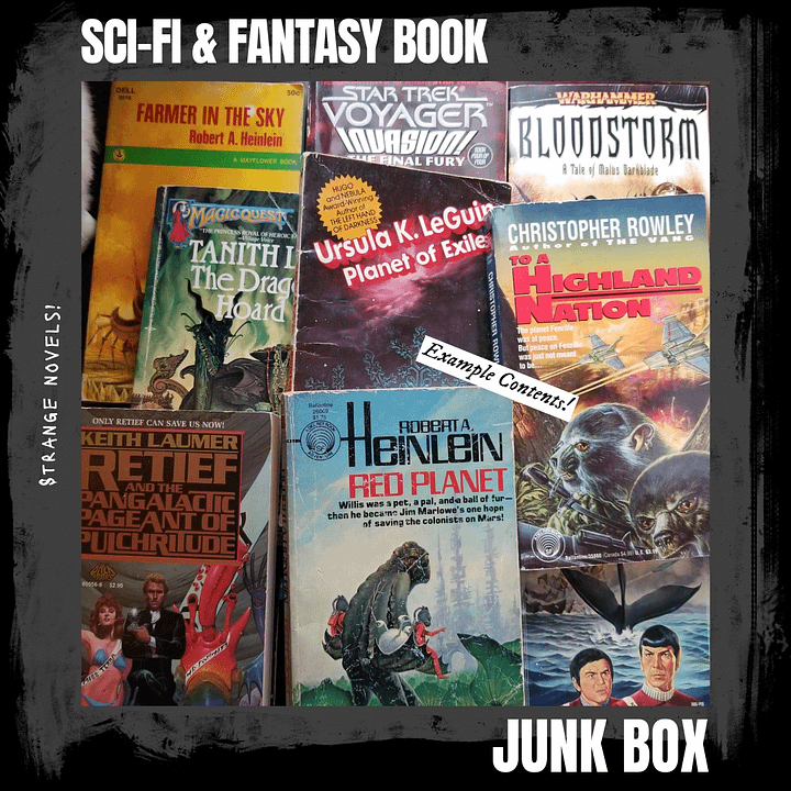 (US ONLY) Sci-fi and Fantasy Book Junk Box product image (1)