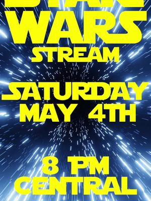 Next Saturday is May 4th, so of course we gotta bring out the Star Wars theme! Join me next Saturday for some galactic goodness! #starwars #may4th #maythe4thbewithyou #foryou #foryoupage #