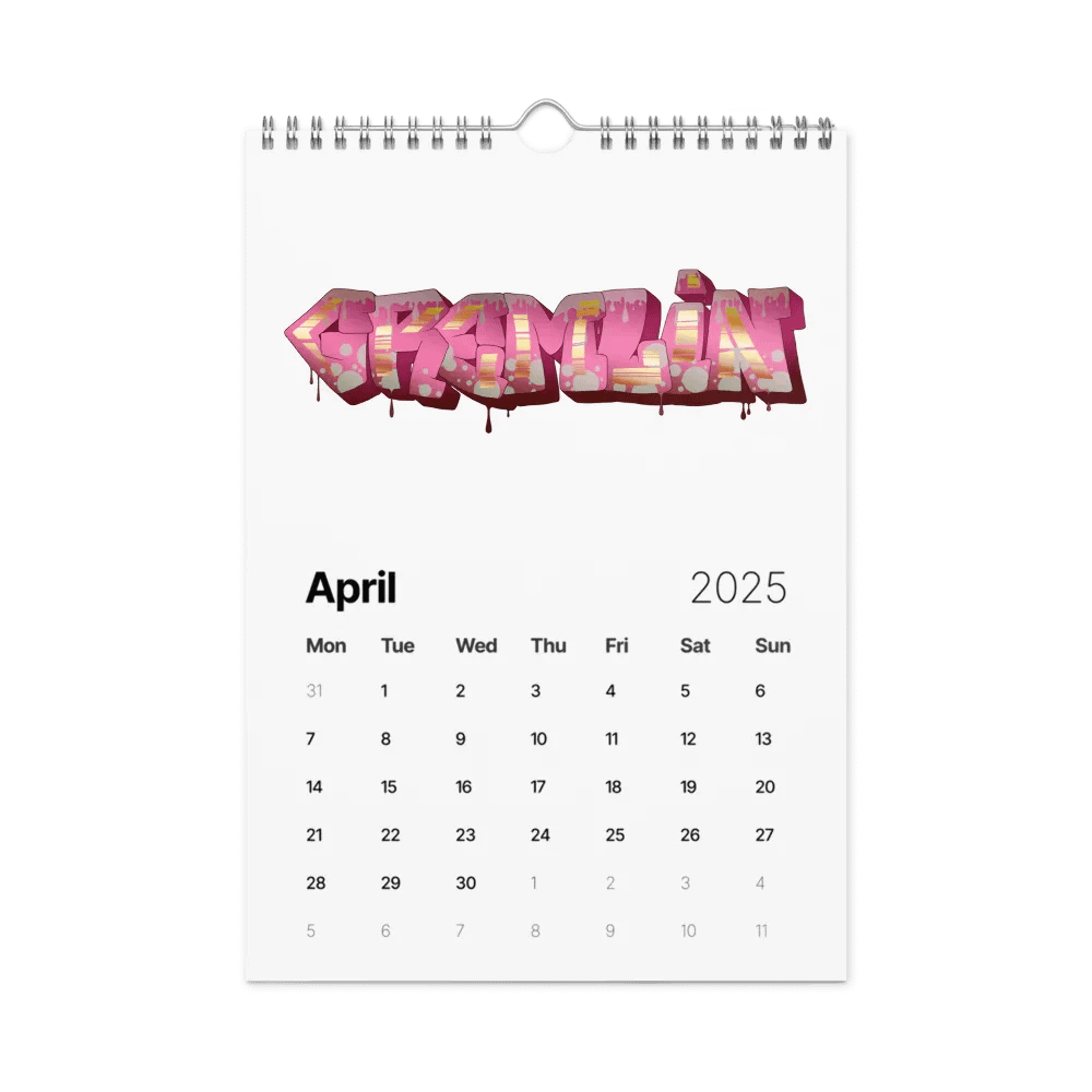 Dette's 2025 Art Calendar product image (1)