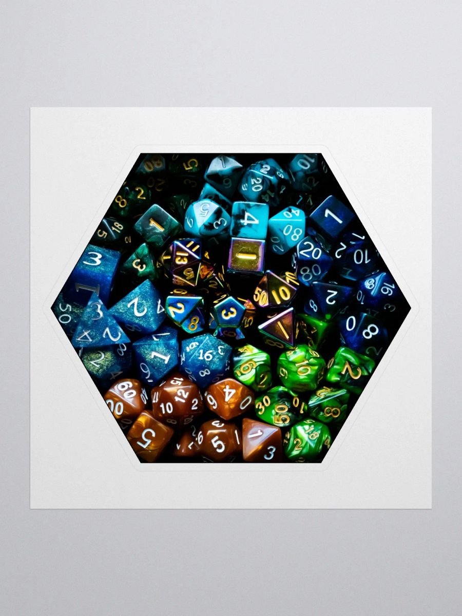 Hexed Dice Sticker product image (1)