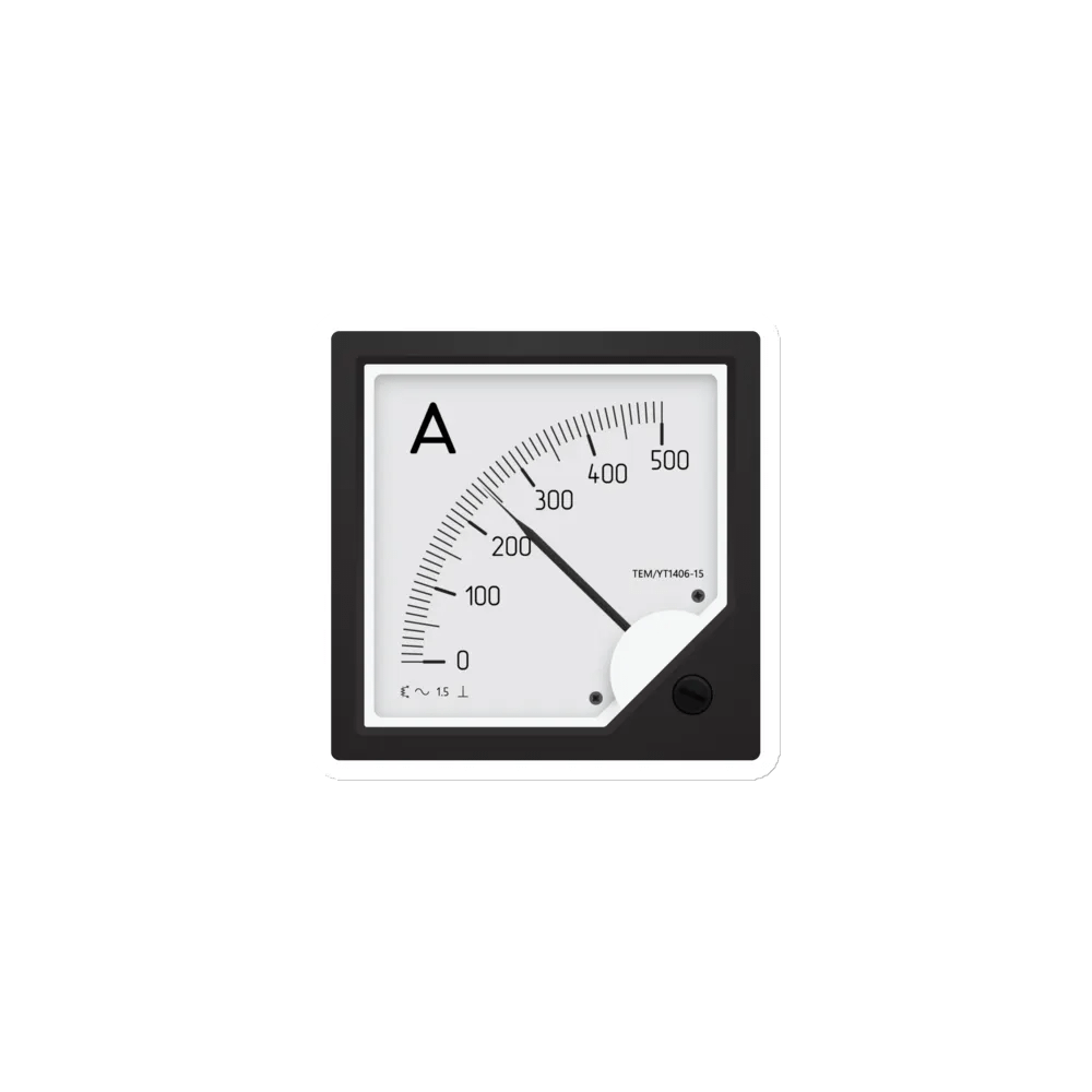 Analog Ammeter Die-Cut Magnet product image (1)