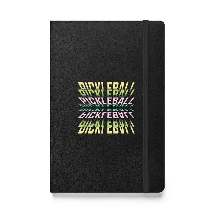 Pickleball Stacked Reflections Hardcover Journal product image (1)